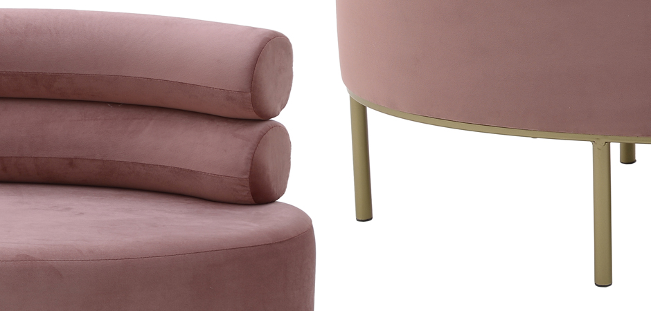 Кушетка Fening Lounge Pink Кушетка Fening Lounge Pink - Loft-Concept в Челябинске