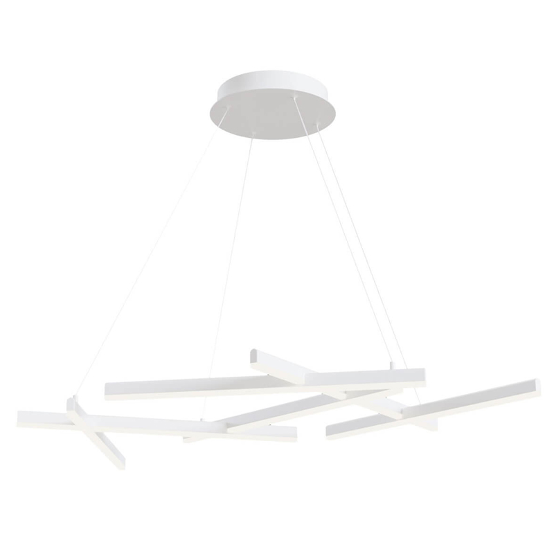 Люстра Smeragde Light Chandelier white Белый Люстра Smeragde Light Chandelier white Белый в Челябинске | Loft Concept