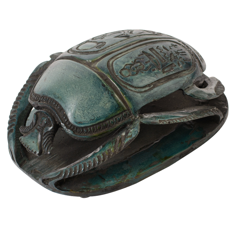 Статуэтка Скарабей Scarab Beetle dark green 2 Зеленый Статуэтка Скарабей Scarab Beetle dark green 2 Зеленый в Челябинске | Loft Concept
