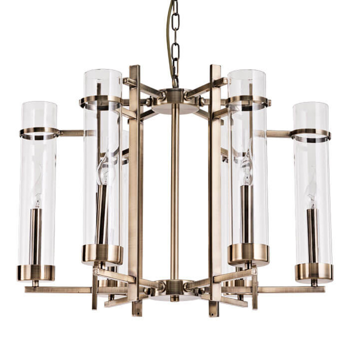 Люстра Giuliano Light Bronze Бронза Прозрачный в Челябинске | Loft Concept 