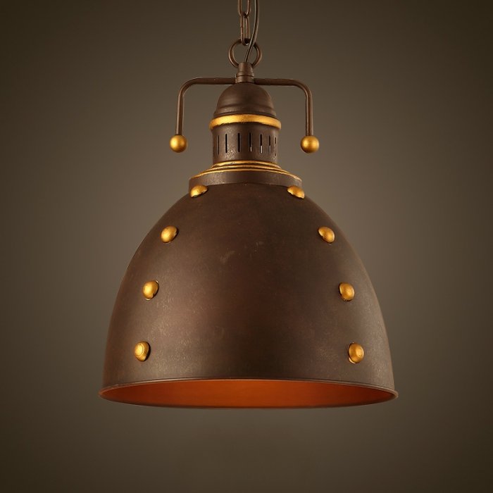 Подвесной светильник Stout Helmet #1 Коричневый Подвесной светильник Stout Helmet #1 Коричневый в Челябинске | Loft Concept