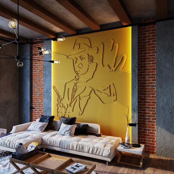 Барельеф AL CAPONE Барельеф AL CAPONE в Челябинске | Loft Concept