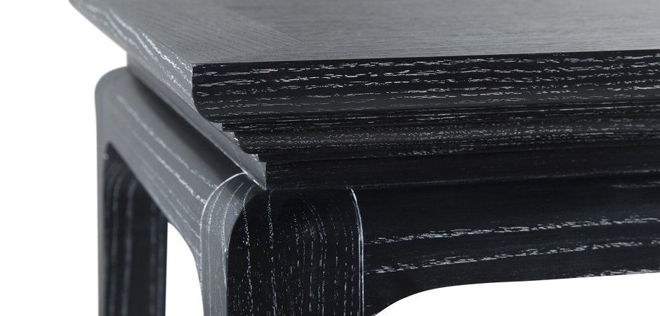 Приставной стол Black Curved Приставной стол Black Curved - Loft-Concept в Челябинске