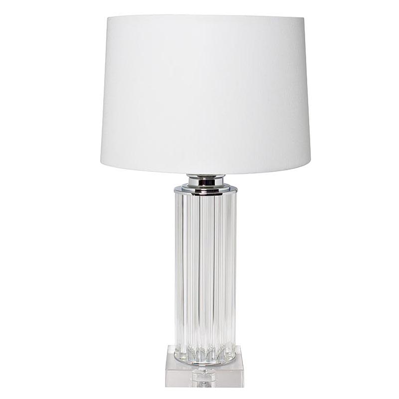 Настольная лампа Arlette Table Lamp Хром Светло-серый Настольная лампа Arlette Table Lamp Хром Светло-серый в Челябинске | Loft Concept