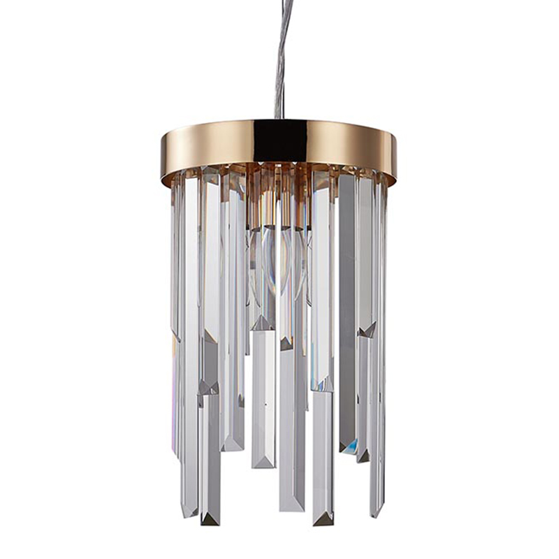 Подвесной светильник Bennett Pendant Lamp Золотой Прозрачный Подвесной светильник Bennett Pendant Lamp Золотой Прозрачный в Челябинске | Loft Concept