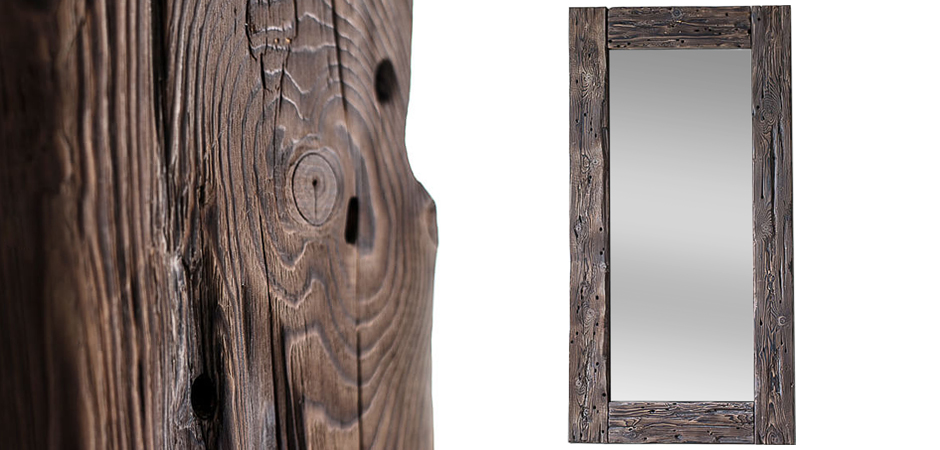 Зеркало Aged Wood Mirror Зеркало Aged Wood Mirror - Loft-Concept в Челябинске