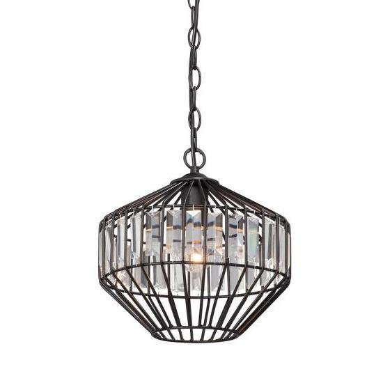 Люстра Glass Plate Pendant #6 Black Черный Люстра Glass Plate Pendant #6 Black Черный в Челябинске | Loft Concept