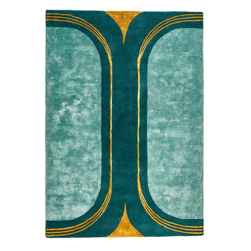 Ковер Carpet Green & Gold Мульти Ковер Carpet Green & Gold Мульти в Челябинске | Loft Concept