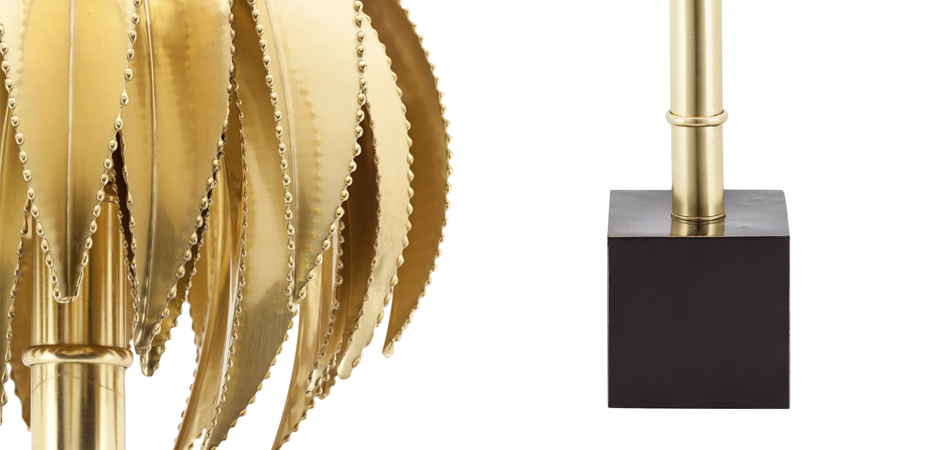 Настольная лампа TABLE LAMP PALMERY GOLD Настольная лампа TABLE LAMP PALMERY GOLD - Loft-Concept в Челябинске