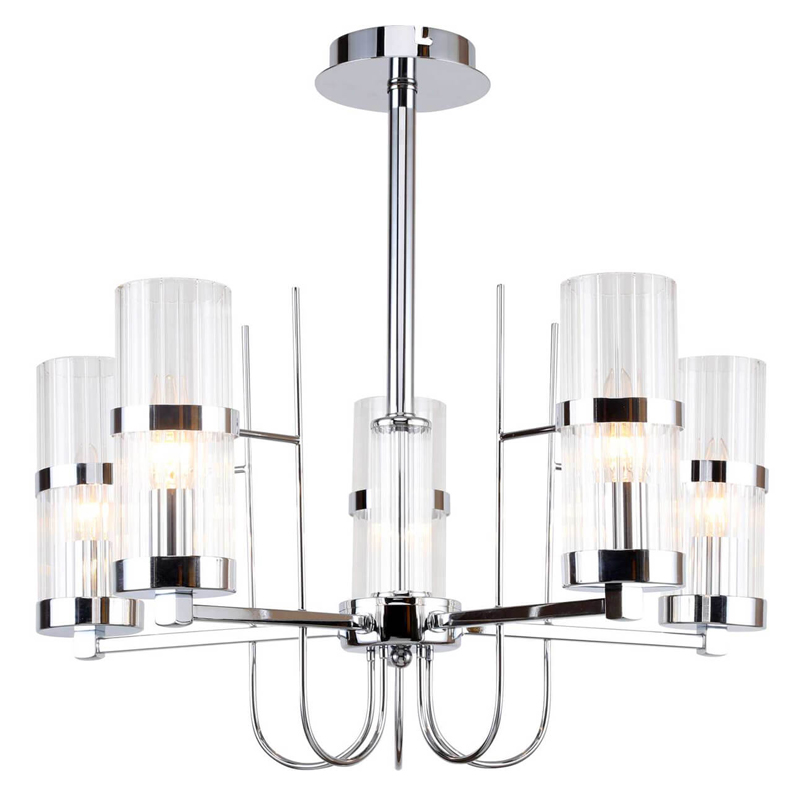 Люстра Circle Dance Glass Chrome Хром Люстра Circle Dance Glass Chrome Хром в Челябинске | Loft Concept
