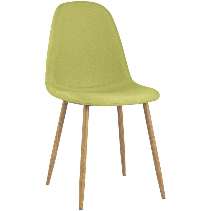 Стул Archie Chair Ткань Рогожка Лайм Лайм Древесина Стул Archie Chair Ткань Рогожка Лайм Лайм Древесина в Челябинске | Loft Concept
