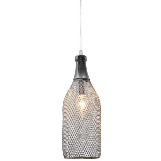 Подвесной светильник Loft Grid Pendant Tall Chrome Хром Подвесной светильник Loft Grid Pendant Tall Chrome Хром в Челябинске | Loft Concept