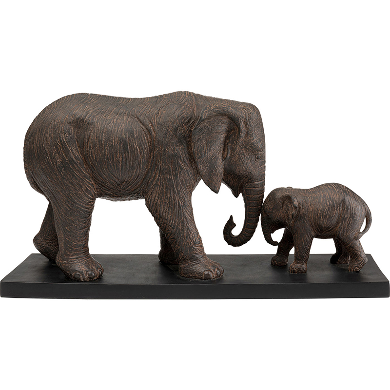 Статуэтка Dumbo Elephants Коричневый Статуэтка Dumbo Elephants Коричневый в Челябинске | Loft Concept