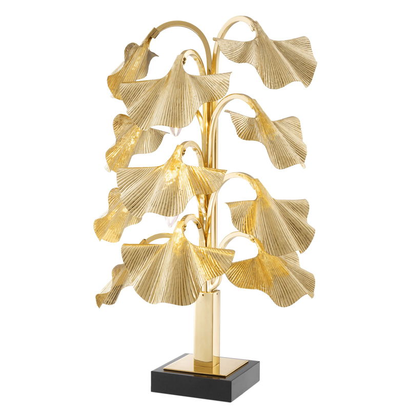 Настольная лампа Eichholtz Table Lamp Donati Латунь Черный Настольная лампа Eichholtz Table Lamp Donati Латунь Черный в Челябинске | Loft Concept