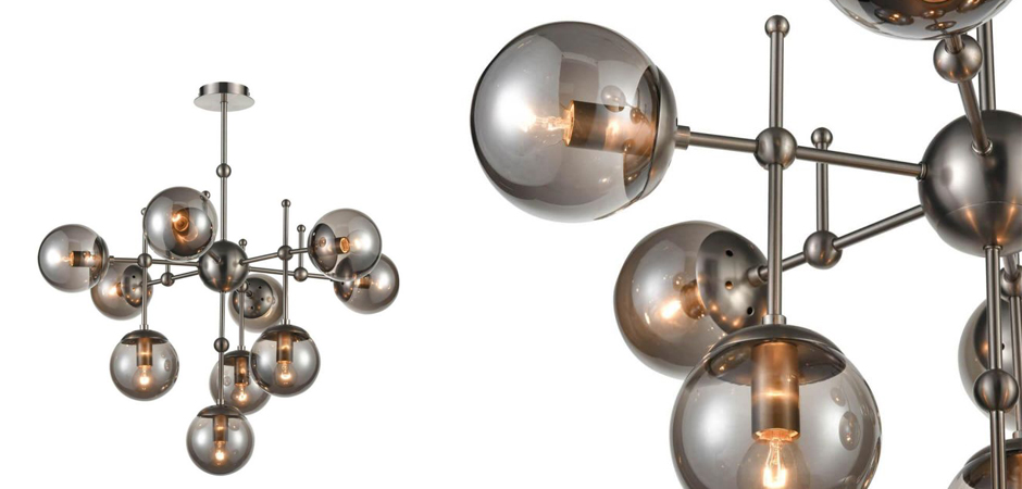 Люстра Smoke Balls Chandelier 10 Люстра Smoke Balls Chandelier 10 - Loft-Concept в Челябинске