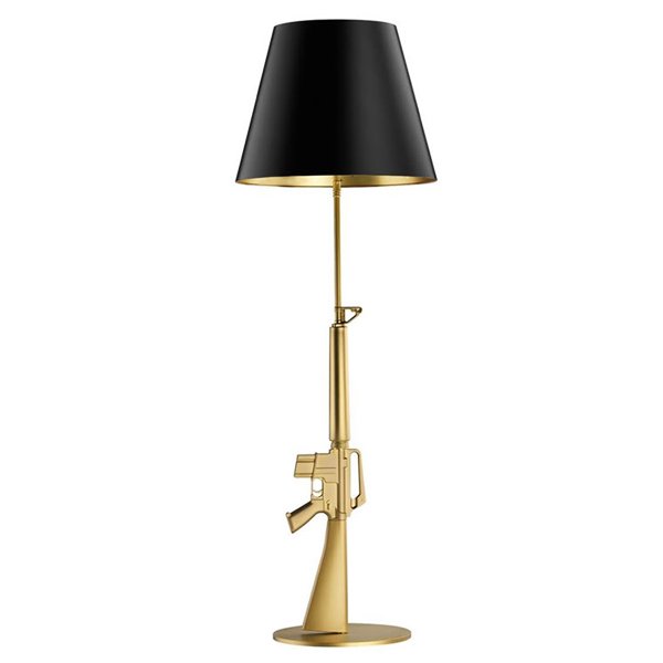 Торшер Flos Guns Lounge Gun Серебряный Золотой Торшер Flos Guns Lounge Gun Серебряный Золотой в Челябинске | Loft Concept