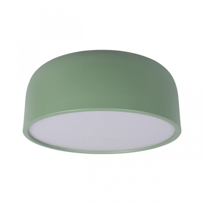 Светильник потолочный круглый Color cup Green Белый Зеленый Светильник потолочный круглый Color cup Green Белый Зеленый в Челябинске | Loft Concept