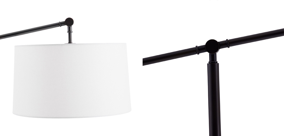 Торшер Arteriors NEWARK FLOOR LAMP Black Торшер Arteriors NEWARK FLOOR LAMP Black - Loft-Concept в Челябинске