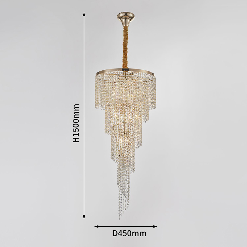 Хрустальная люстра Crystal Art Bronze D45 см Хрустальная люстра Crystal Art Bronze D45 см в Челябинске