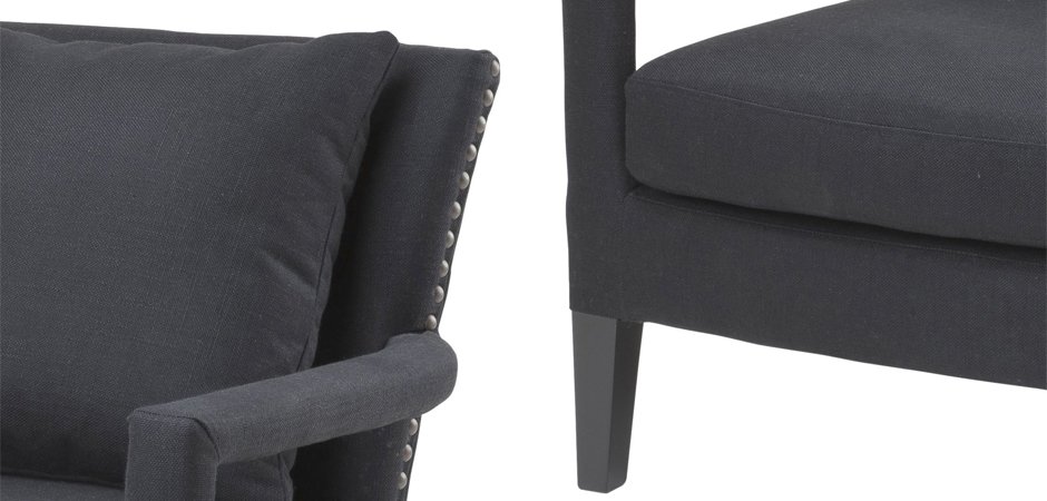 Кресло Eichholtz Chair Gregory Black Кресло Eichholtz Chair Gregory Black - Loft-Concept в Челябинске