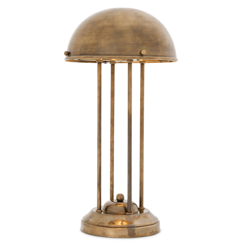 Настольная лампа Eichholtz Desk Lamp Livre Винтажная латунь Настольная лампа Eichholtz Desk Lamp Livre Винтажная латунь в Челябинске | Loft Concept