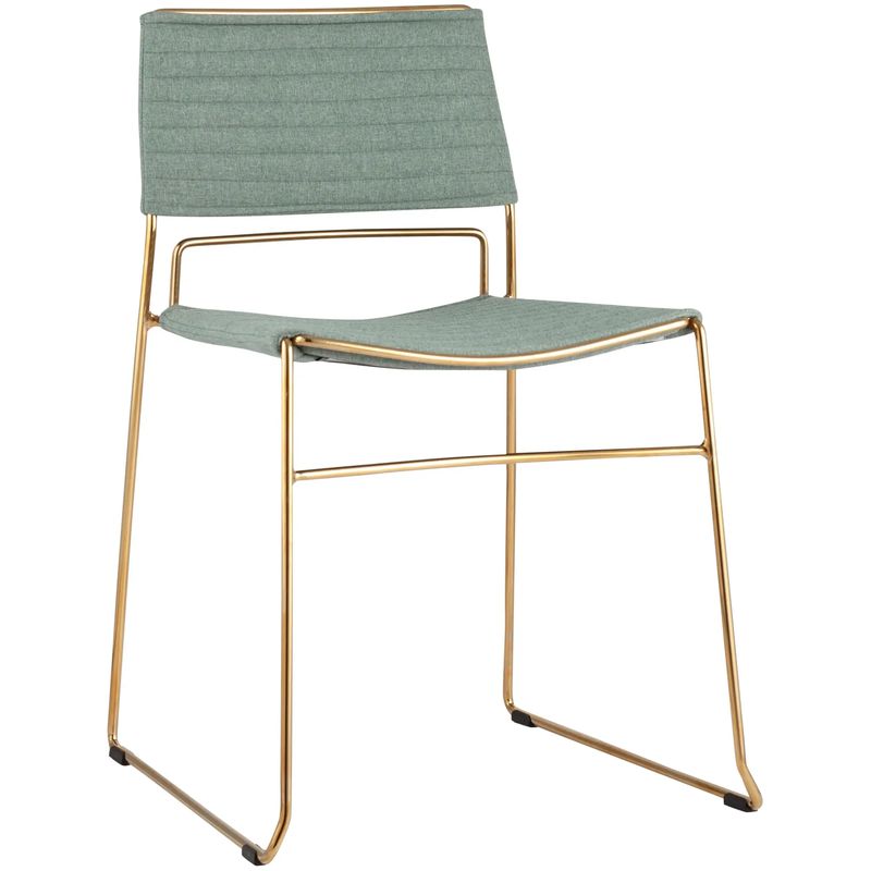 Стул Samuel Chair Светло-Зеленый Зеленый Золотой Стул Samuel Chair Светло-Зеленый Зеленый Золотой в Челябинске | Loft Concept