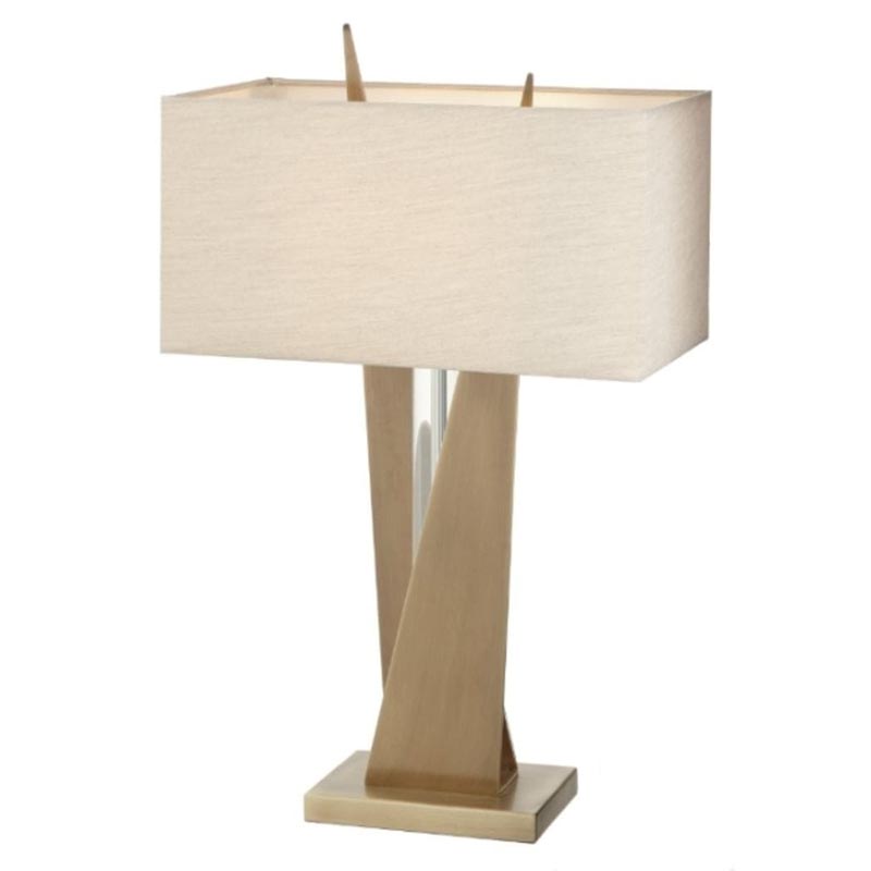 Настольная лампа Nerissa Table Lamp Латунь Настольная лампа Nerissa Table Lamp Латунь в Челябинске | Loft Concept