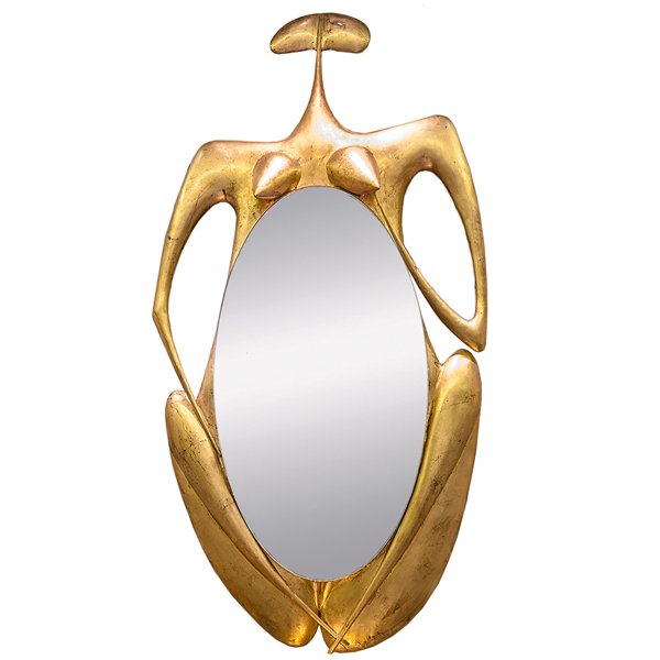 Дизайнерское зеркало Femme mirror Philippe Hiquily Золотой Дизайнерское зеркало Femme mirror Philippe Hiquily Золотой в Челябинске | Loft Concept
