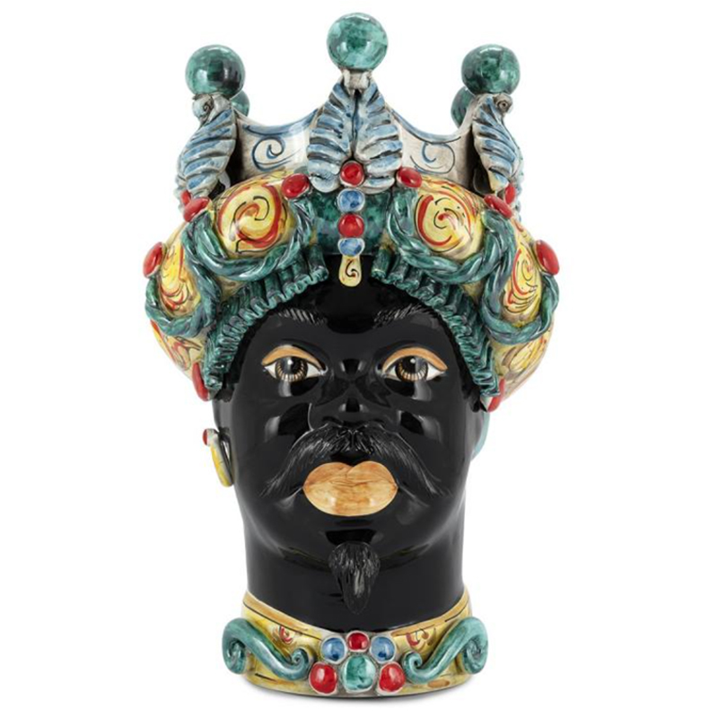 Ваза VASE MORO MAN BAROQUE TRAD Мульти Ваза VASE MORO MAN BAROQUE TRAD Мульти в Челябинске | Loft Concept