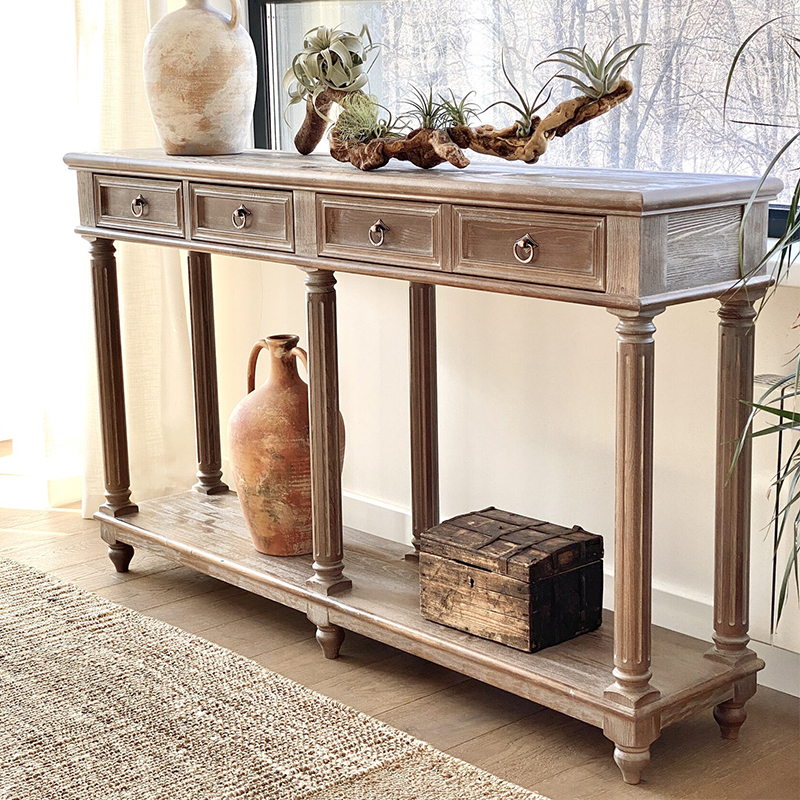 Консоль Melanie Console Древесина в Челябинске | Loft Concept 