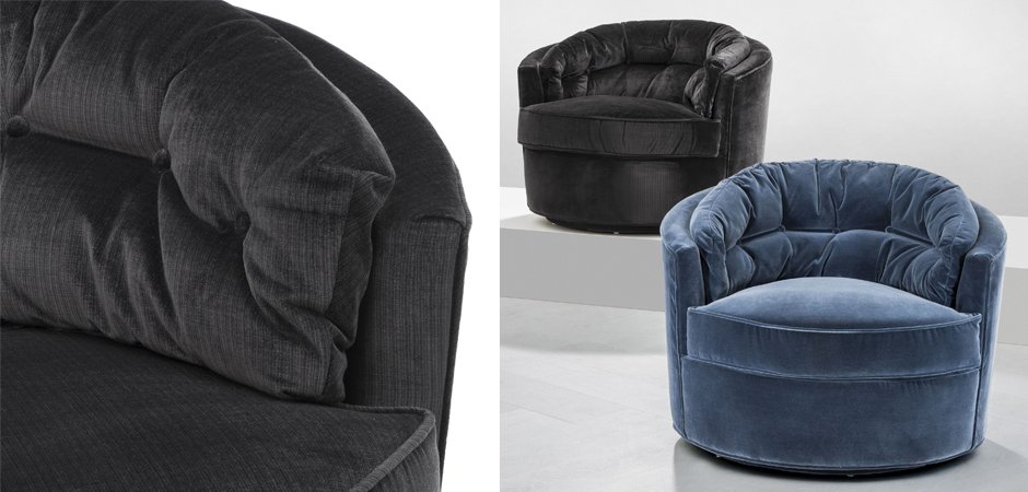 Кресло Eichholtz Chair Recla Black Кресло Eichholtz Chair Recla Black - Loft-Concept в Челябинске
