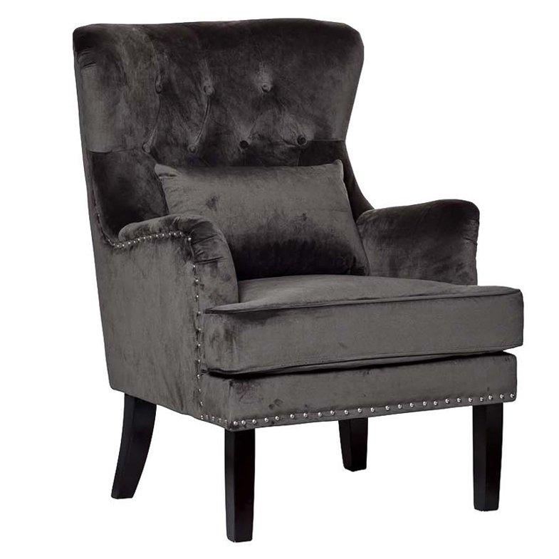 Кресло Stony Brook Chair Gray Серый Кресло Stony Brook Chair Gray Серый в Челябинске | Loft Concept