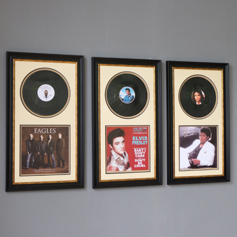 Комплект Постеров ROCK records Мульти в Челябинске | Loft Concept 
