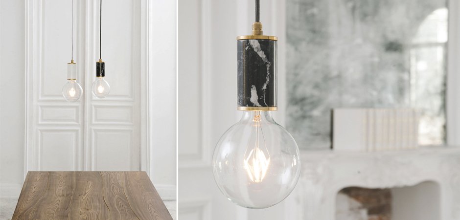 Подвесной светильник MARMOR GLANS Nero Подвесной светильник MARMOR GLANS Nero - Loft-Concept в Челябинске