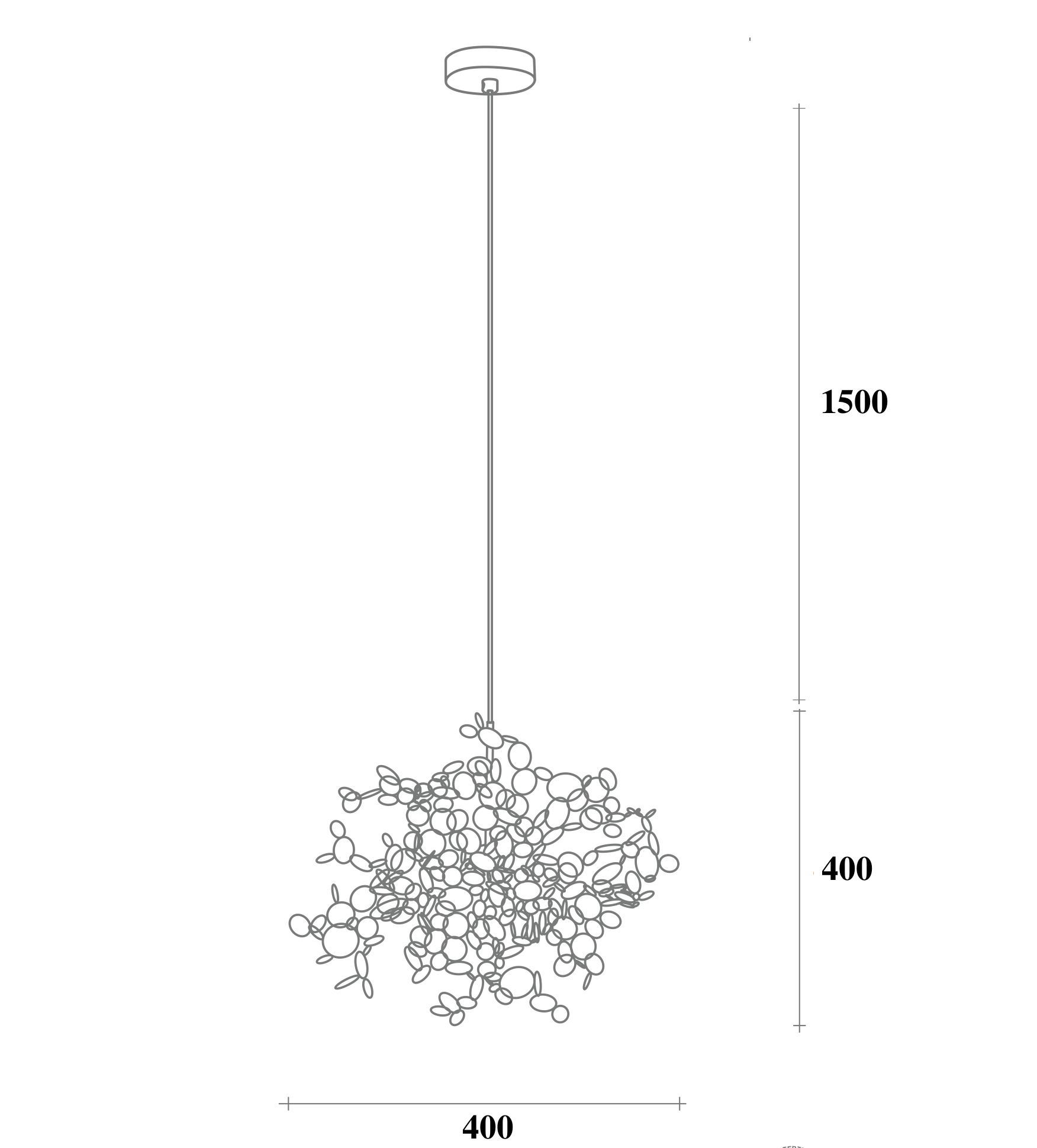 Люстра Terzani Argent Suspension Pendant lamp 40 Люстра Terzani Argent Suspension Pendant lamp 40 в Челябинске