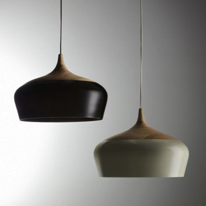 Люстра Coco Pendant Черный Белый Люстра Coco Pendant Черный Белый в Челябинске | Loft Concept