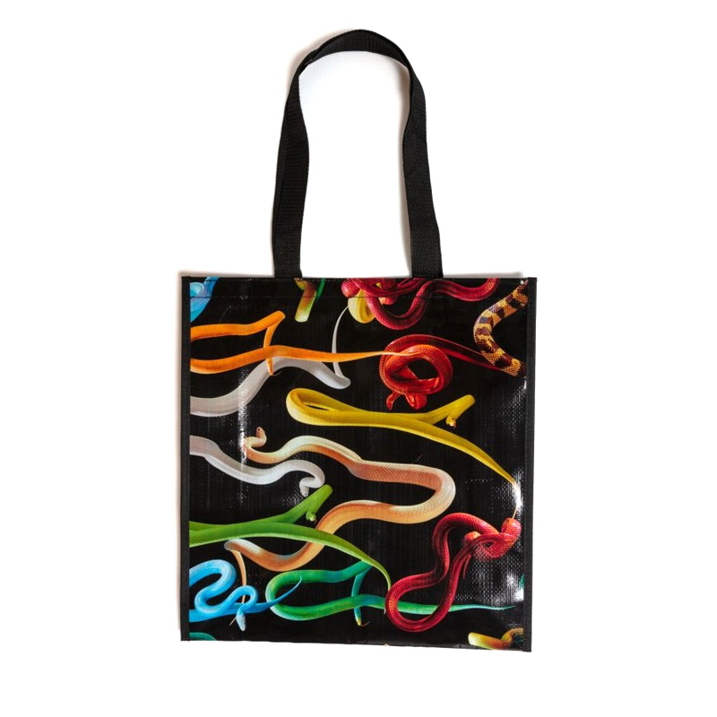 Сумка Seletti Grocery Snakes Черный Сумка Seletti Grocery Snakes Черный в Челябинске | Loft Concept