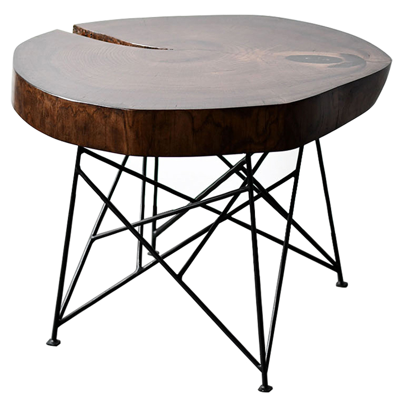 Кофейный стол Bradleigh Industrial Metal Rust Coffee Table Коричневый Черный Кофейный стол Bradleigh Industrial Metal Rust Coffee Table Коричневый Черный в Челябинске | Loft Concept