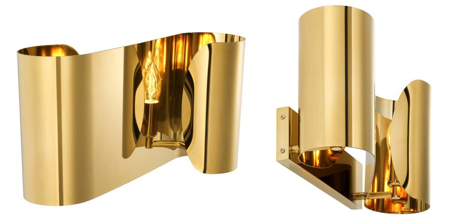 Бра Wall Lamp Crawley Gold Бра Wall Lamp Crawley Gold - Loft-Concept в Челябинске