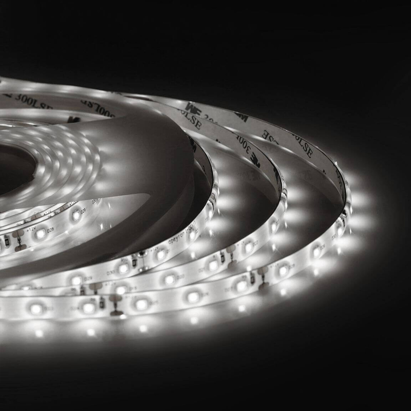 Светодиодная влагозащищенная лента 4,8W/m 60Led/m 3528SMD дневной белый 5M Белый Светодиодная влагозащищенная лента 4,8W/m 60Led/m 3528SMD дневной белый 5M Белый в Челябинске | Loft Concept