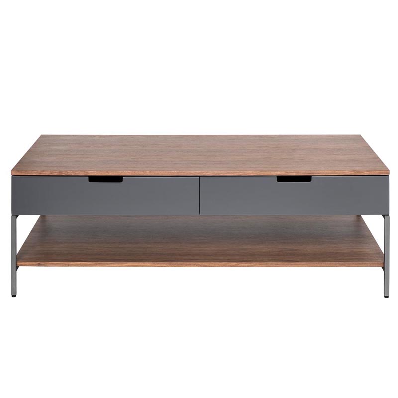 Кофейный стол Abelard Coffee Table Серый Орех Кофейный стол Abelard Coffee Table Серый Орех в Челябинске | Loft Concept