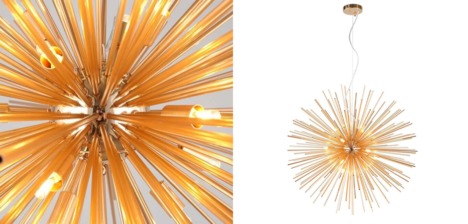 Декоративная люстра Pulsar Gold Декоративная люстра Pulsar Gold - Loft-Concept в Челябинске