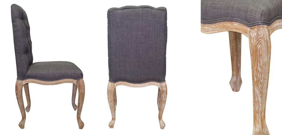 Стул French chairs Provence Norman Grey Chair Стул French chairs Provence Norman Grey Chair - Loft-Concept в Челябинске