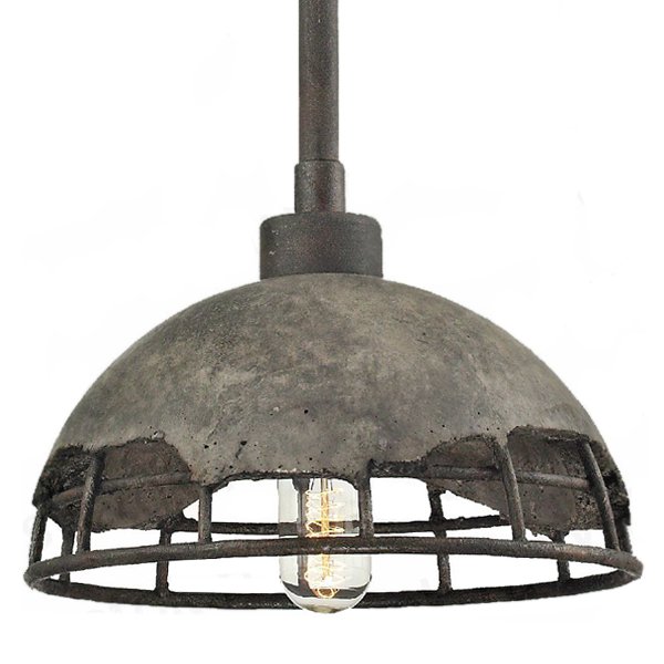 Подвесной светильник Stone industrial lamp Серый (Gray) Подвесной светильник Stone industrial lamp Серый (Gray) в Челябинске | Loft Concept