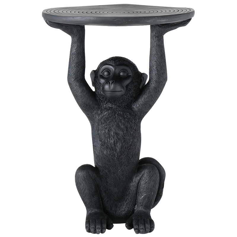 Приставной стол Monkey Side Table Черный Приставной стол Monkey Side Table Черный в Челябинске | Loft Concept