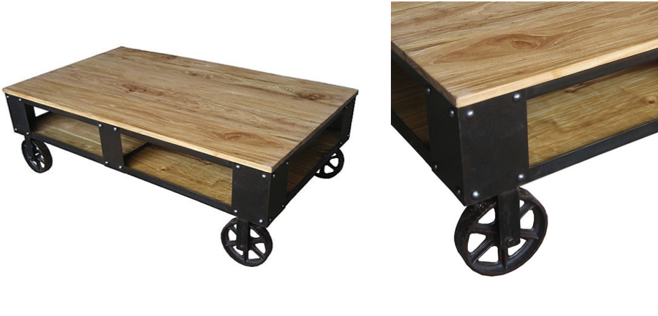 Кофейный стол Rolling Coffee Table Кофейный стол Rolling Coffee Table - Loft-Concept в Челябинске