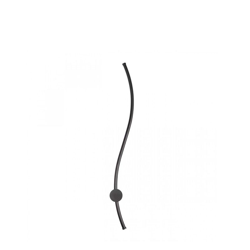 Светодиодное бра Curved Line Черный Черный Светодиодное бра Curved Line Черный Черный в Челябинске | Loft Concept