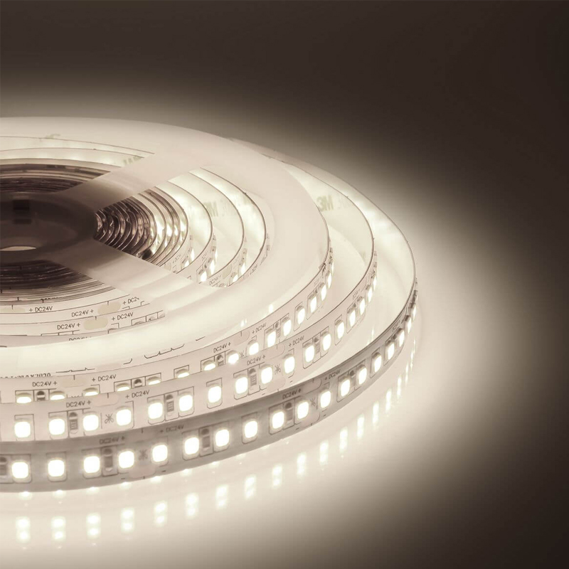 Светодиодная лента 18W/m 168Led/m 2835SMD теплый белый Белый Светодиодная лента 18W/m 168Led/m 2835SMD теплый белый Белый в Челябинске | Loft Concept