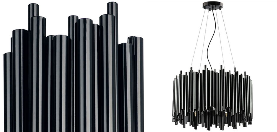 Люстра Delightfull Brubeck Chandelier Black Metal 60 Люстра Delightfull Brubeck Chandelier Black Metal 60 - Loft-Concept в Челябинске