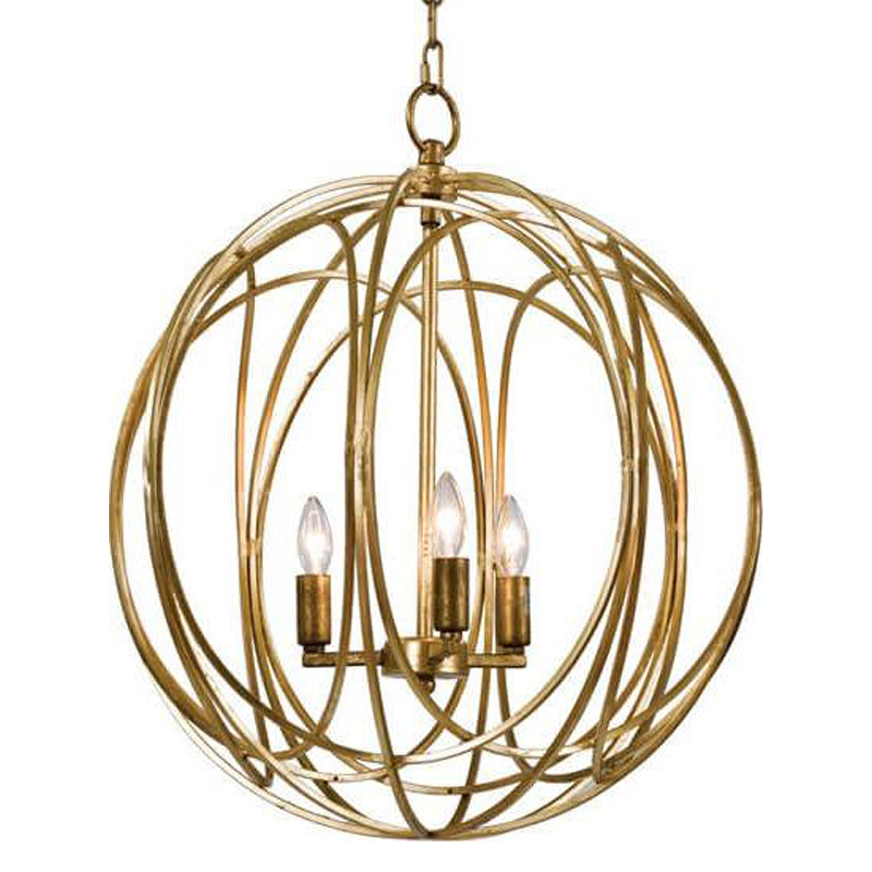 Люстра Golden Sphere Chandelier Золотой Люстра Golden Sphere Chandelier Золотой в Челябинске | Loft Concept
